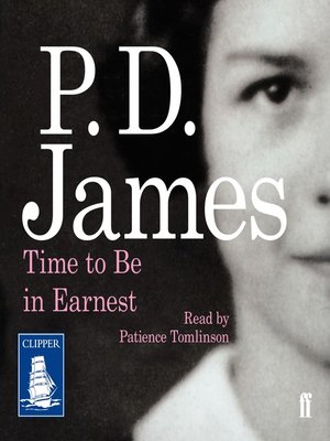 cover image of Time to Be in Earnest